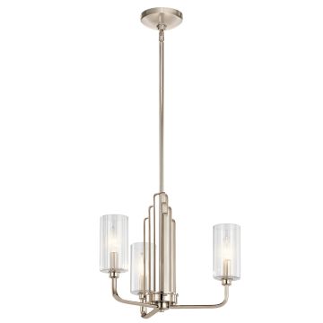 Candelabru KIMROSE QN-KIMROSE3-PN 3x40W/E14 de la Quintiesse