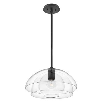 Lampă cu pendul LOTUS QN-LOTUS-P-BLK 1x60W/E27 de la Quintiesse