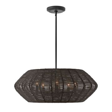 Lampă cu pendul Luca QN-LUCA-5P-M-BK-BK 5x40W/E14 IP20 de la Quintiesse