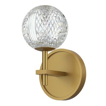 Aplique de perete Marni QN-MARNI-1WB-NBR 3000K 1x5W/LED 250lm IP20 de la Quintiesse