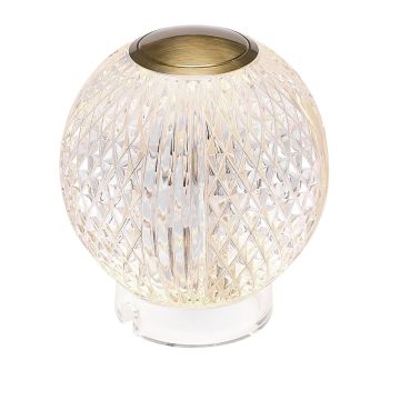 Lampă de masă Marni QN-MARNI-TL-S-NBR 3100K 1x2W/LED 135lm IP20 de la Quintiesse