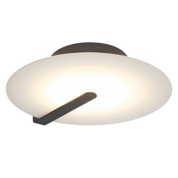 Lustră de tavan Nuvola QN-NUVOLA-F-M-BK 3000K 1x18W/LED 800lm IP20 de la Quintiesse