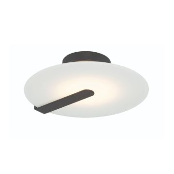Lustră de tavan Nuvola QN-NUVOLA-F-S-BK 3000K 1x14W/LED 520lm IP20 de la Quintiesse