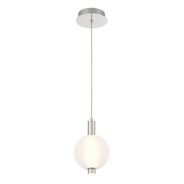 Lampă cu pendul Palmas QN-PALMAS-1MP-PN 3000K 1x12W/LED 791lm IP20 de la Quintiesse
