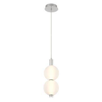 Lampă cu pendul Palmas QN-PALMAS-2MP-PN 3000K 1x20W/LED 1266lm IP20 de la Quintiesse