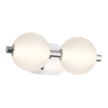 Aplique de perete Palmas QN-PALMAS-2W-PN 3000K 1x18W/LED 1361lm IP44 de la Quintiesse
