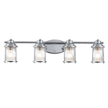 Aplique de perete ASHLAND BAY QN-ASHLANDBAY4-PC-BATH 4x60W/E27 IP44 de la Quintiesse