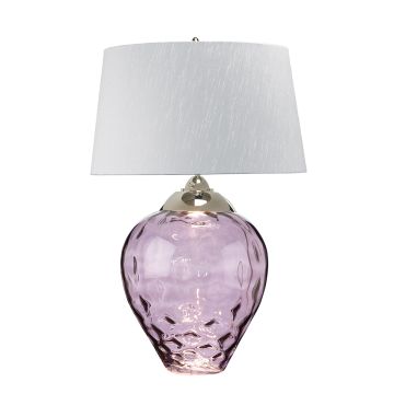 Lampă de masă SAMARA QN-SAMARA-TL-LRG-PLM 3000K 1x60W/E27+1x7W/GU10 620LM de la Quintiesse