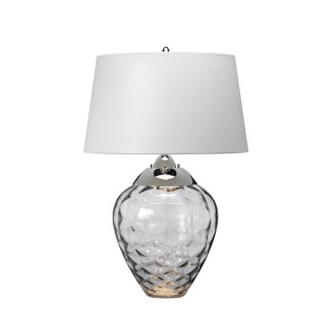 Lampă de masă SAMARA QN-SAMARA-TL-SMK 3000K 1x60W/E27+1x7W/GU10 620LM de la Quintiesse