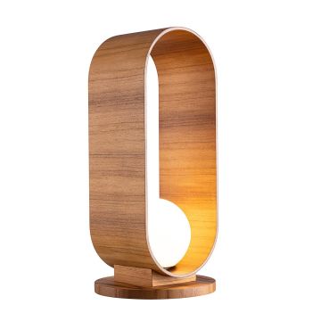 Lampă de masă Sfera QN-SFERA-TL-L-TEAK 1x40W/E27 IP20 de la Quintiesse
