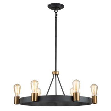 Candelabru SILAS QN-SILAS-6P-DZ 6x60W/E27 de la Quintiesse