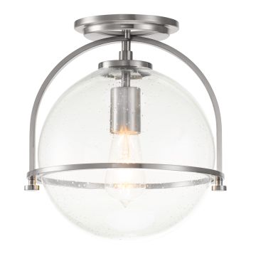 Lampă de tavan SOMERSET QN-SOMERSET-F-C-BN 1x60W/E27 de la Quintiesse