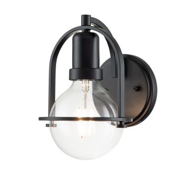 Aplique de perete SOMERSET QN-SOMERSET1-C-BK 1x60W/E27 de la Quintiesse