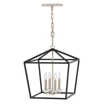 Lampă cu pendul STINSON QN-STINSON-4P-L-BK 4x60W/E14 de la Quintiesse