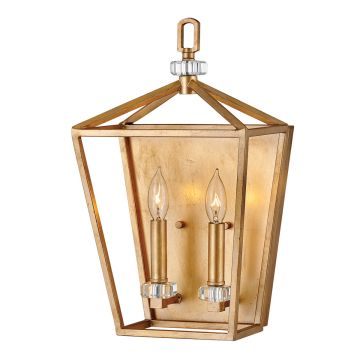 Aplique de perete STINSON QN-STINSON2-DBR 2x60W/E14 de la Quintiesse