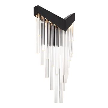 Aplique de perete Vivien QN-VIVIEN-1W-BK 3000K 1x12W/LED 330lm IP20 de la Quintiesse