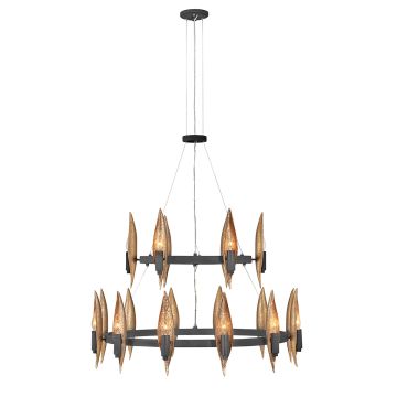 Candelabru WILLOW QN-WILLOW18-CBK 18x40W/E14 de la Quintiesse