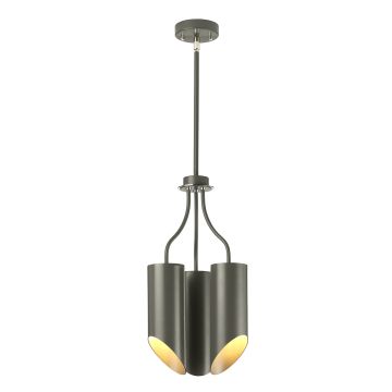 Candelabru QUINTO GREY QUINTO3-GPN 3x60W/E27 de la Elstead Lighting