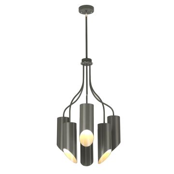 Candelabru QUINTO GREY QUINTO6-GPN 6x60W/E27 de la Elstead Lighting