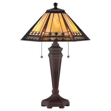Lampă de masă ARDEN QZ-ARDEN-TL 2x60W/E27 de la Quoizel