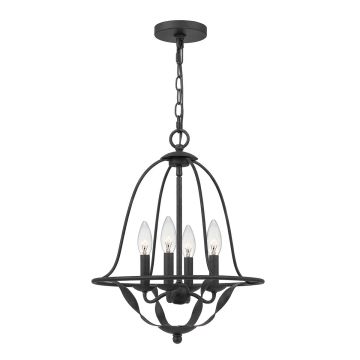 Lampă cu pendul Bradbury QZ-BRADBURY-4P-GK 4x40W/E14 de la Quoizel