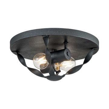 Lustră de tavan Bradbury QZ-BRADBURY-F-GK 2x60W/E14 de la Quoizel
