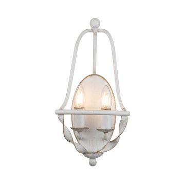 Aplique de perete Bradbury QZ-BRADBURY2-AWH 2x40W/E14 de la Quoizel