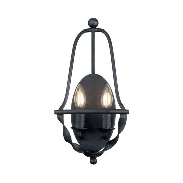 Aplique de perete Bradbury QZ-BRADBURY2-GK 2x40W/E14 de la Quoizel