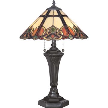 Lampă de masă CAMBRIDGE QZ-CAMBRIDGE-TL 2x75W/E27 de la Quoizel