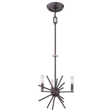 Candelabru CARNEGIE QZ-CARNEGIE3 3x60W/E14 de la Quoizel