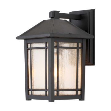 Aplique de perete Cedar Point QZ-CEDAR-POINT-M-BK 1x60W/E27 IP44 de la Quoizel