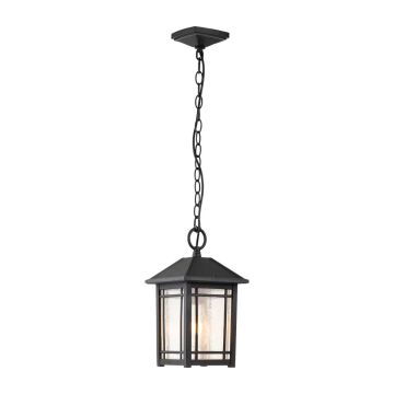 Lampă cu pendul Cedar Point QZ-CEDAR-POINT8-M-BK 1x60W/E27 IP44 de la Quoizel