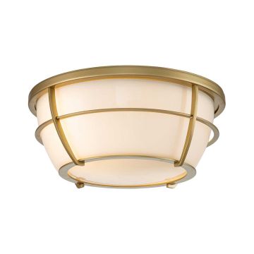 Lustră de tavan Chance QZ-CHANCE-F-PNBR 2x60W/E27 IP44 de la Quoizel