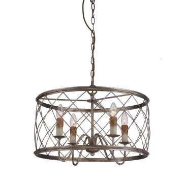 Candelabru DURY QZ-DURY-P 4x60W/E14 de la Quoizel