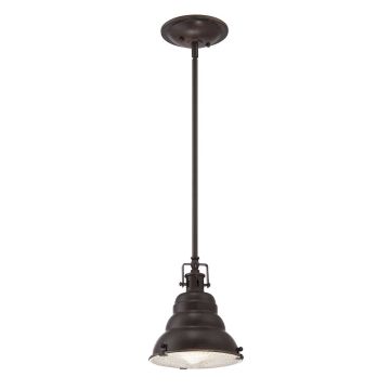 Lampă cu pendul EASTVALE QZ-EASTVALE-P-S 1x60W/E27 de la Quoizel
