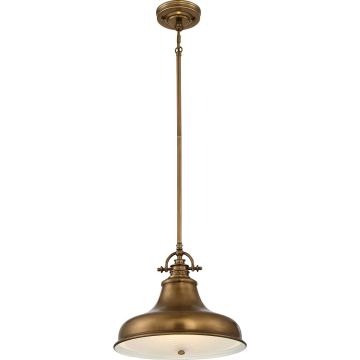 Lampă cu pendul EMERY QZ-EMERY-P-M-WS 1x60W/E27 de la Quoizel