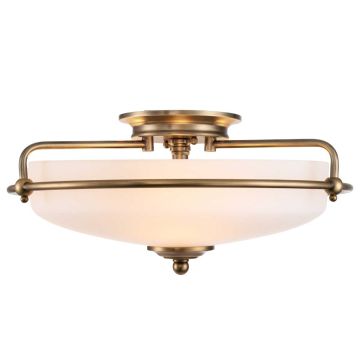 Lustră de tavan Griffin QZ-GRIFFIN-F-WS 3x60W/E27 de la Quoizel