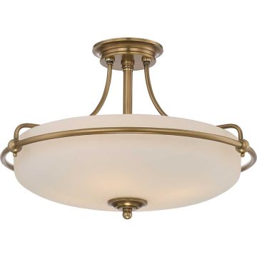 Lampă de tavan GRIFFIN QZ-GRIFFIN-SFM-WS 4x60W/E27 de la Quoizel