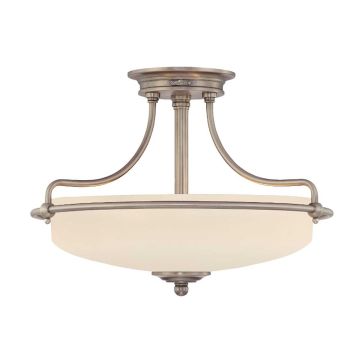 Lampă de tavan GRIFFIN QZ-GRIFFIN-SFS-AN 3x60W/E27 de la Quoizel