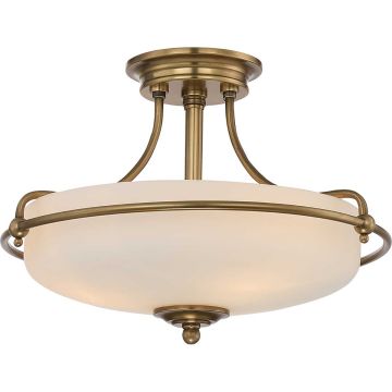 Lampă de tavan GRIFFIN QZ-GRIFFIN-SFS-WS 3x60W/E27 de la Quoizel