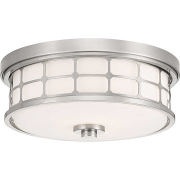 Lustră de tavan GUARDIAN QZ-GUARDIAN-F-BN 2x60W/E27 IP44 de la Quoizel