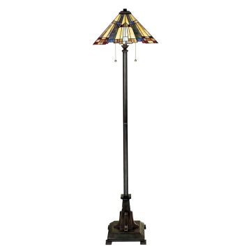 Lampă de podea INGLENOOK QZ-INGLENOOK-FL 2x60W/E27 de la Quoizel