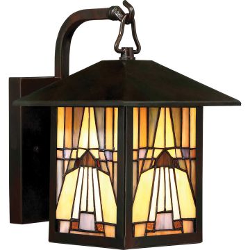 Aplique de perete INGLENOOK QZ-INGLENOOK2-S 1x60W/E27 IP44 de la Quoizel