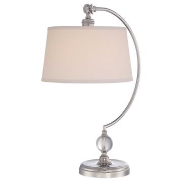 Lampă de masă JENKINS QZ-JENKINS-TL-PN 1x60W/E27 de la Quoizel