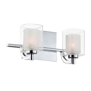 Aplique de perete Kolt QZ-KOLT2-PC-BATH 2x3.5W/G9 IP44 de la Quoizel