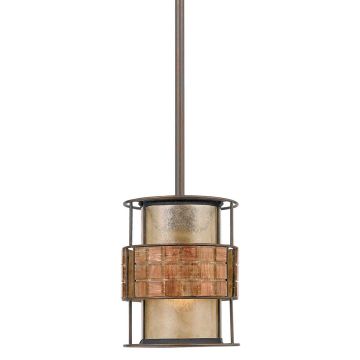Lampă cu pendul LAGUNA QZ-LAGUNA-MP 1x60W/E27 de la Quoizel