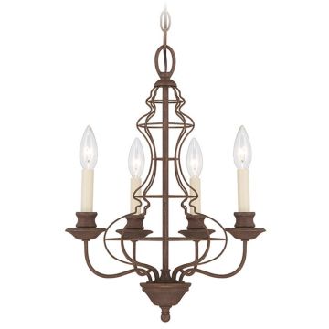 Candelabru LAILA QZ-LAILA4A 4x60W/E14 de la Quoizel