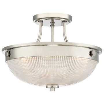 Lampă de tavan MANTLE QZ-MANTLE-SF-IS 2x60W/E27 de la Quoizel