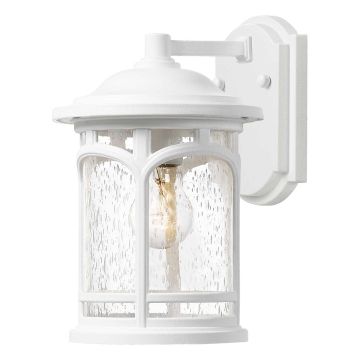 Aplique de perete MARBLEHEAD QZ-MARBLEHEAD-S-WHT 1x60W/E27 IP44 de la Elstead Lighting