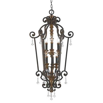 Candelabru MARQUETTE QZ-MARQUETTE6-B 6x60W/E14 de la Quoizel